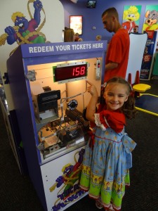 One hundred fifty eight tickets for prizes!