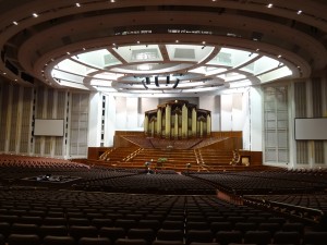 The 21,000 seat LDS Conference Center